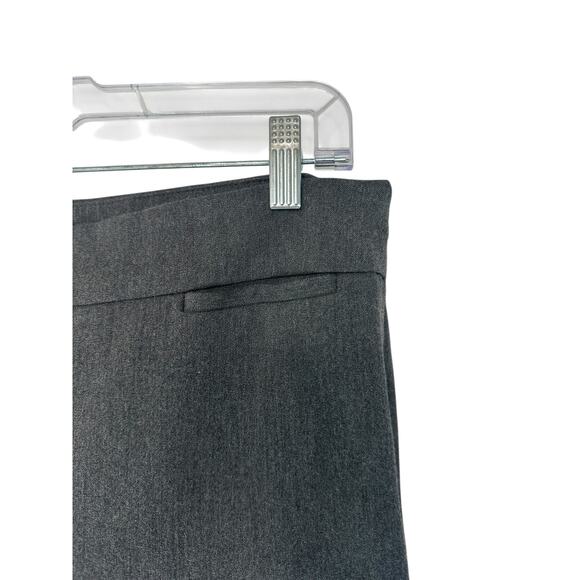 Talbots High Waist Straight Pant Gray Office Work Career Trousers Size 8 - Picture 4 of 12